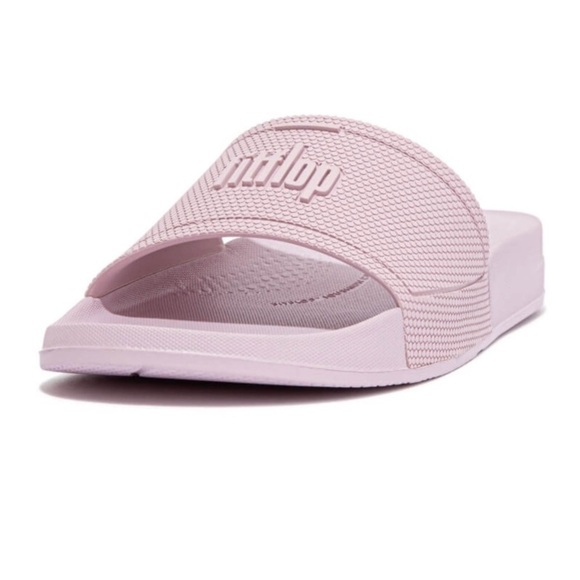 New! Fitflop iQushion slides soft lilac purple - Picture 1 of 8